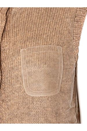 Maglia in misto cotone e yak beige FABIANA FILIPPI | MAD266F112L7450157